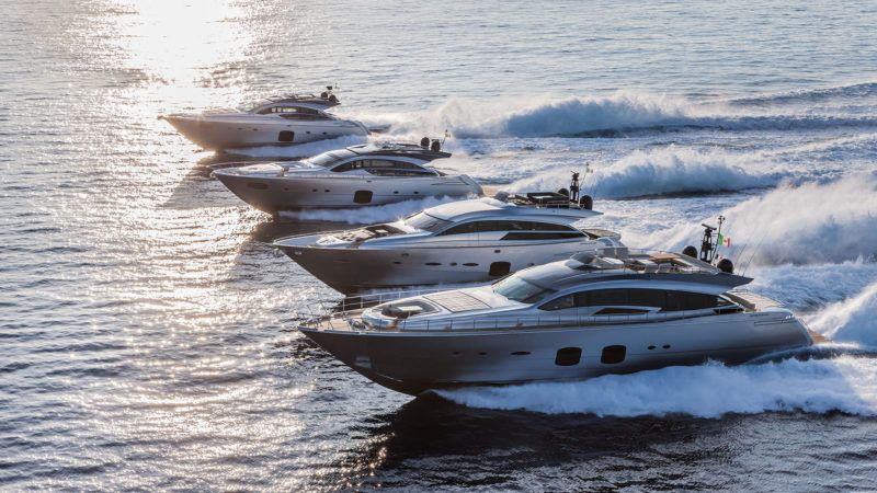 Pershing Yacht, qui fait partie du groupe Ferretti. Photo : northropandjohnson.com