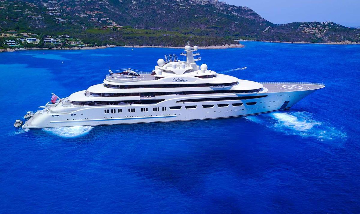 le yacht dilbar
