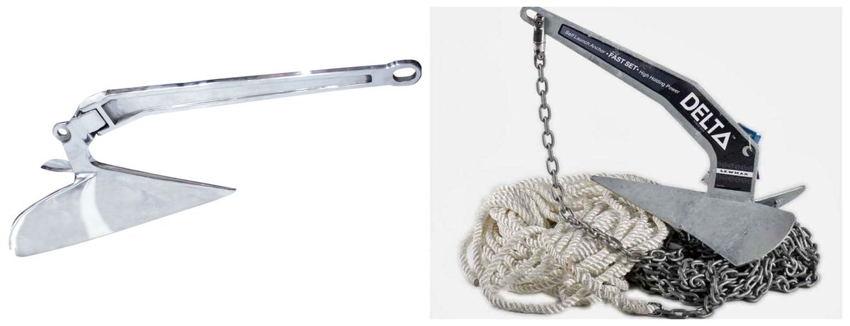 Ancrages CQR et Delta