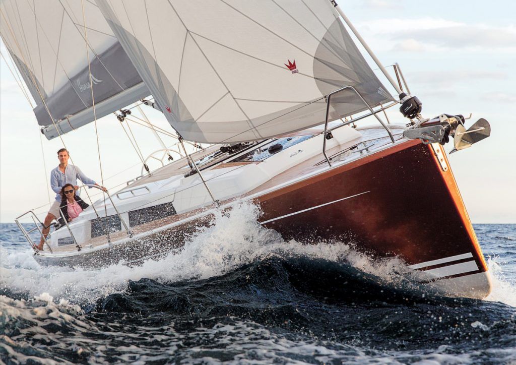 Installation de l'enrouleur de foc