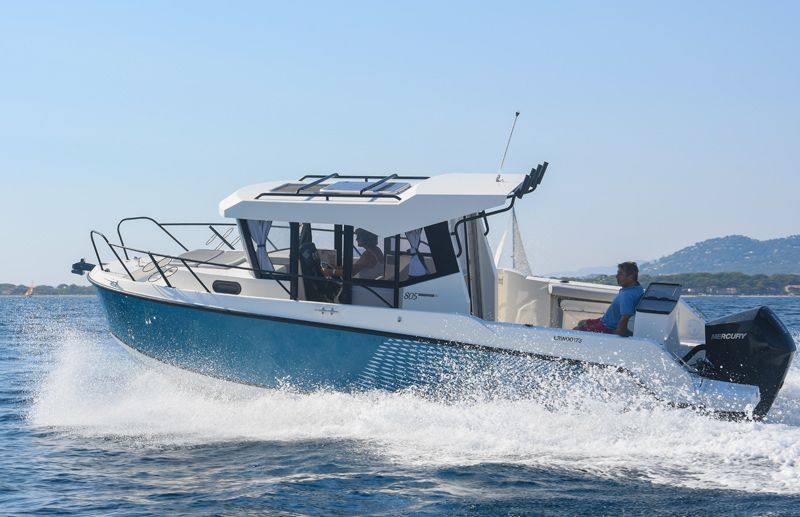 Meilleur bateau de pêche 2021 - Quicksilver Captur 805 Pilothouse