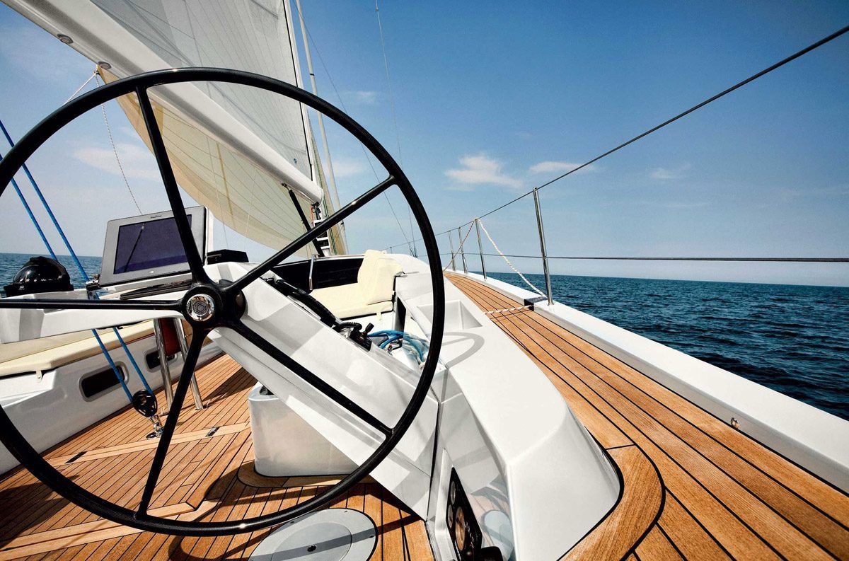 Gouvernail en carbone