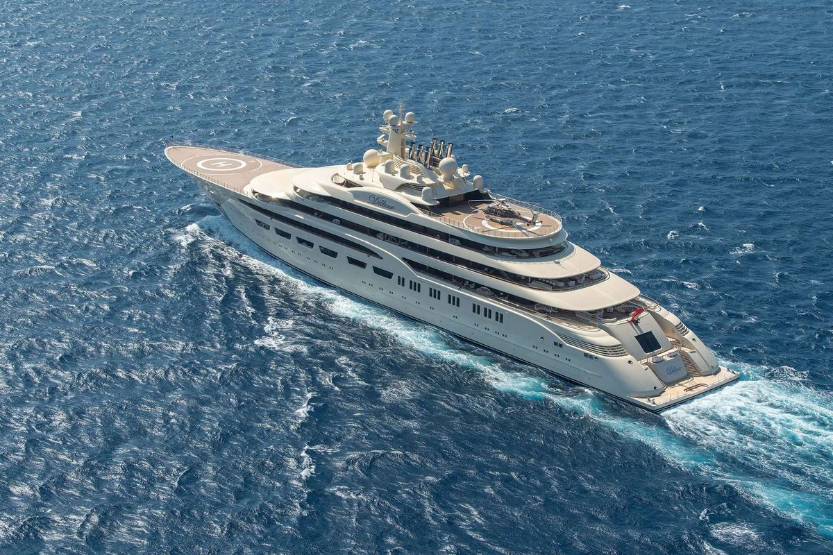 Le yacht le plus cher du monde : Dilbar