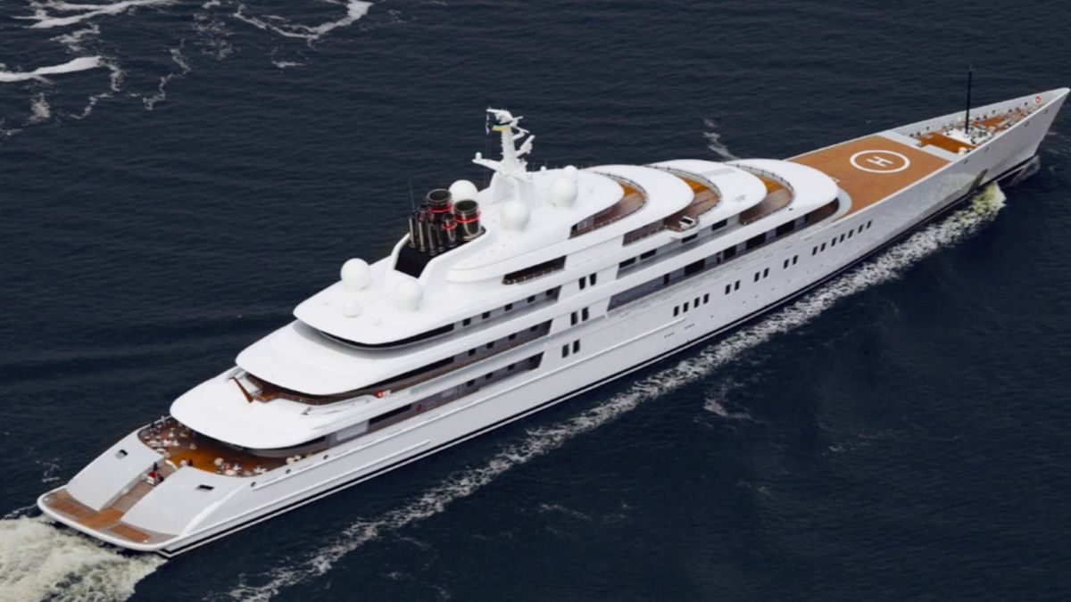 Le yacht le plus cher du monde : Azzam