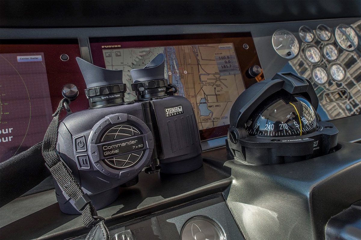 Jumelles à boussole