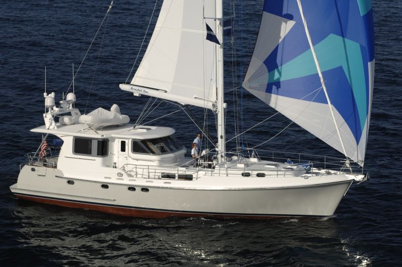 Types de voiliers : Nordhavn 56 Motorsailer
