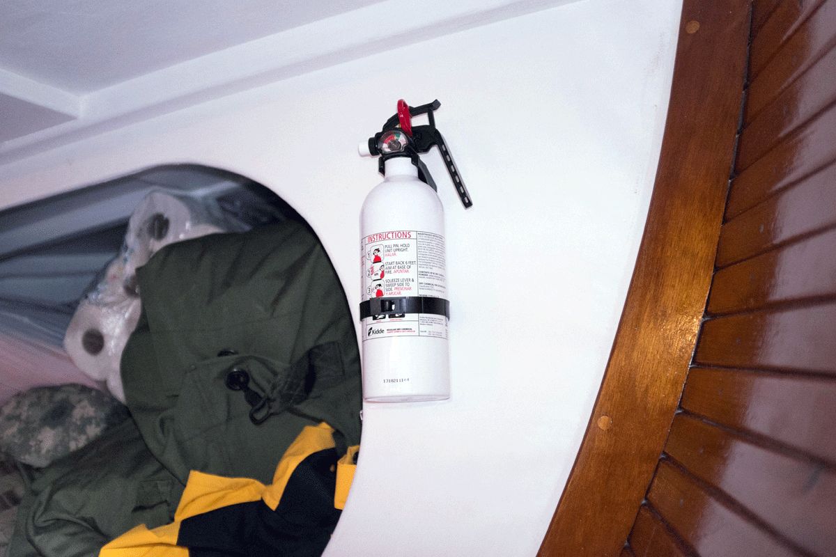 Extincteurs d'incendie