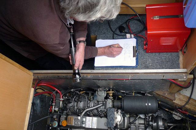 Contrôle de la salle des machines