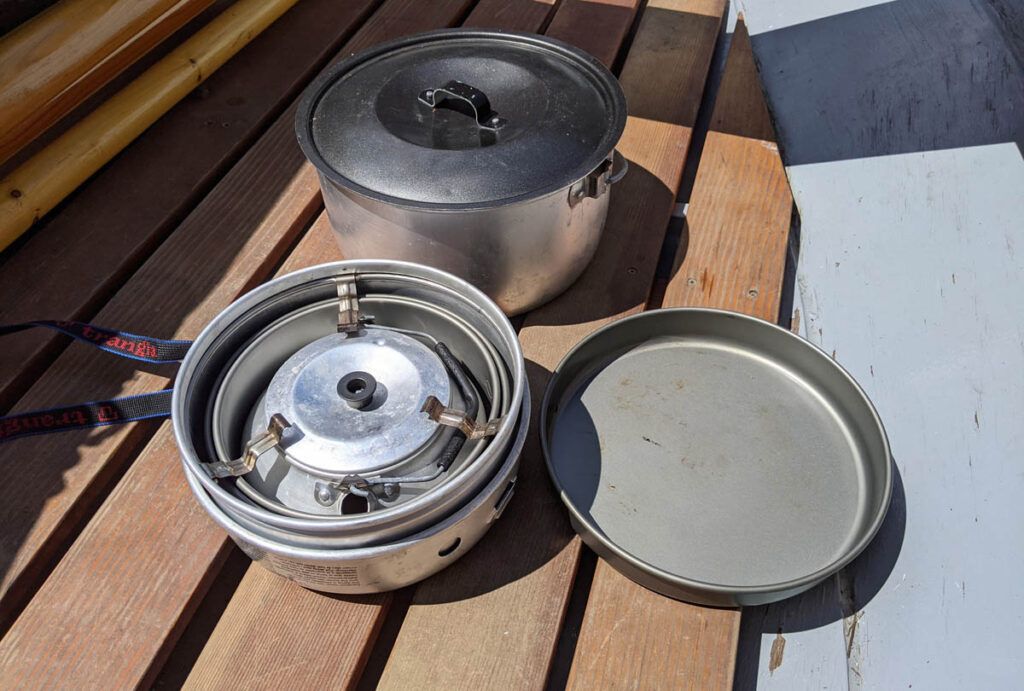 Bateau de cuisson à alcool