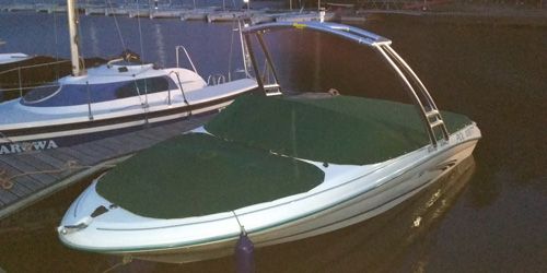 sea ray avec monster tower