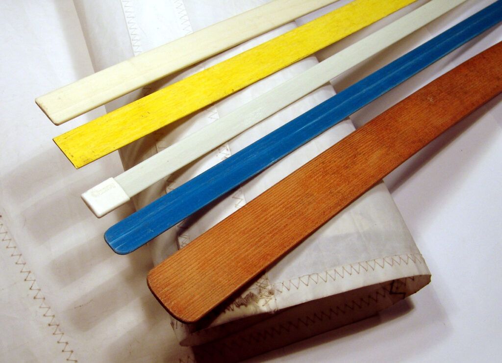 Lattes de grand-voile