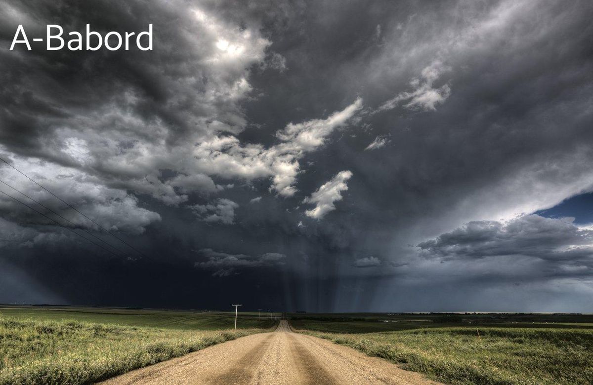 Ciel menaçant à l'horizon, comme les défis météo du Vendée Globe 2025.