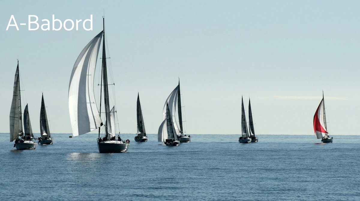 Élégante danse de voiliers sous le soleil, hommage aux exploits du Vendée Globe 2025.