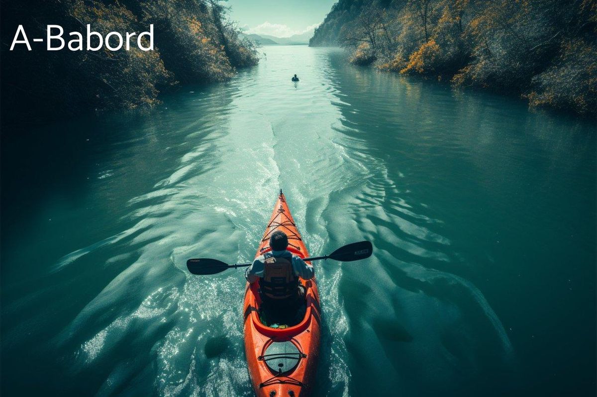 Glisse sereine sur l'eau, en harmonie avec la nature environnante, préservant l'écosystème.