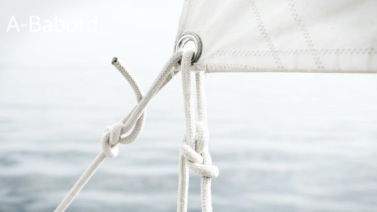 Nœuds marins précis pour ajuster le bon type de voile sur votre voilier.