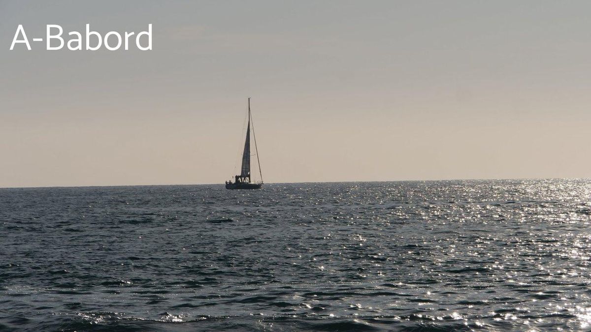 Solitaire voilier sur l'horizon, rappelant l'exploit de Charlie Dalin au Vendée Globe.