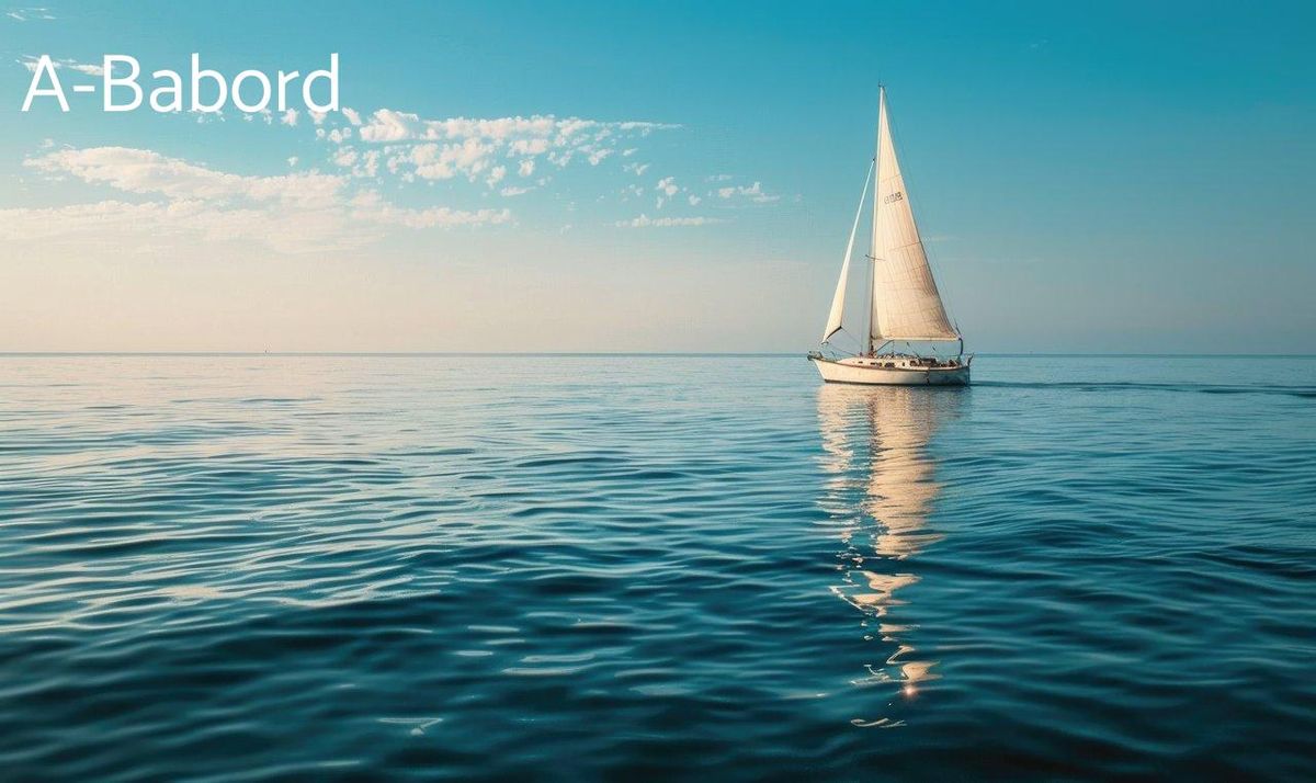 Voilier naviguant sereinement, cap sur les îles Crozet pour le Vendée Globe 2024.