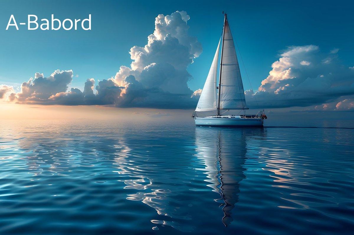 Voilier solitaire sur mer sereine : liberté et nature en parfaite harmonie.
