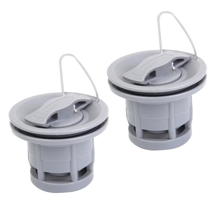 Image de 2pcs Soupape D'air Double Joint Vanne Pneumatique pour Bateau Gonflable Canoë Kayak