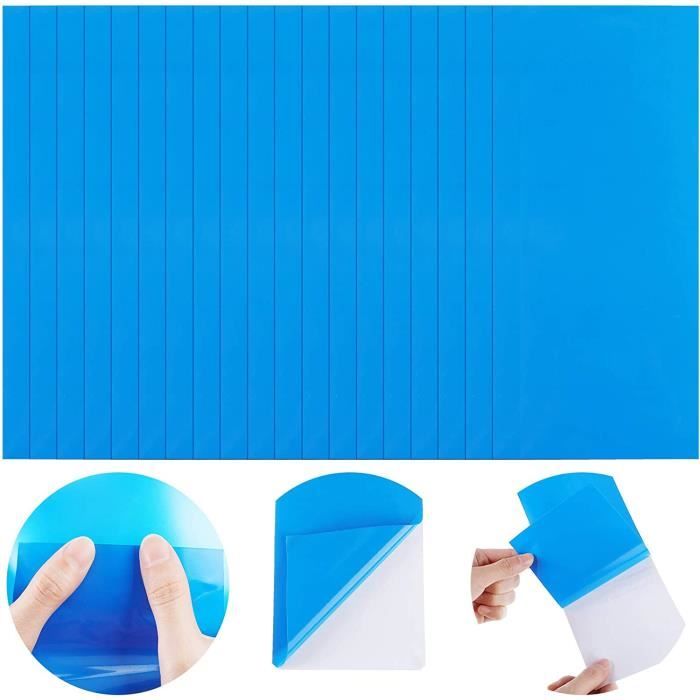 Kit de Réparation Auto-Adhésif en PVC pour Piscine - 20pcs