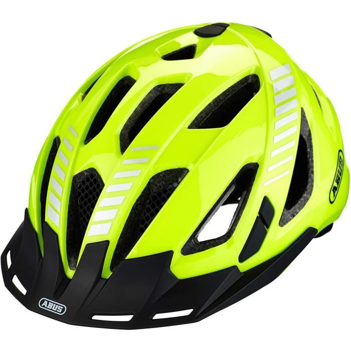 Image de Abus Urban-I 3.0 Casque de vélo Mixte-Adulte, Jaune Signal, Grand modèle - 86869 6