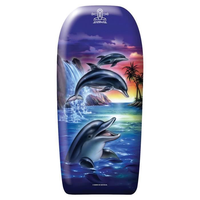 Image de Bodyboard fish 92 cm - 3 Dauphins - Bleu