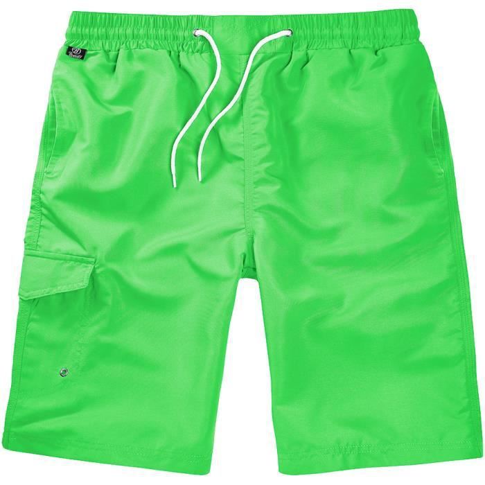 Image de Brandit Hommes Shorts De Bain Lime