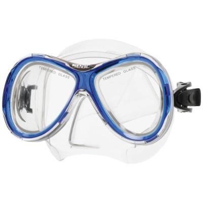Image de Seac capri md siltra masque en pvc de snorkeling garçon femme bleu