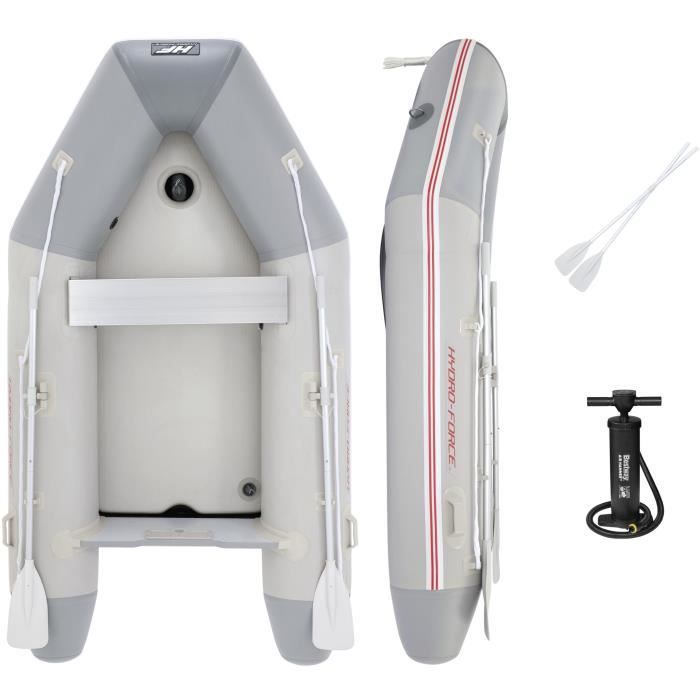 Image de Canot gonflable - BESTWAY - Hydro-Force™ Caspian Pro - 280 x 152 x 42 cm - 2 rames - Pompe de gonflage