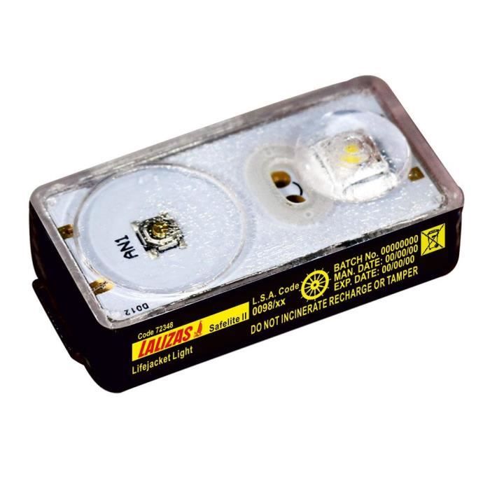 Image de Embarcation de sécurité - LALIZAS - Alkalite II - Gilet de sauvetage LED - Activation par eau - 100% étanche