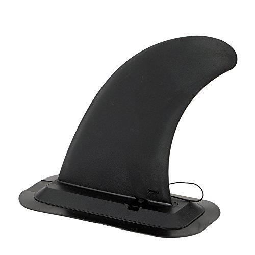 Image de Docooler 1pi&egrave ce Noire Grande taille Kayak Aileron de localisation fin Int&eacute gral fin pour cano&euml