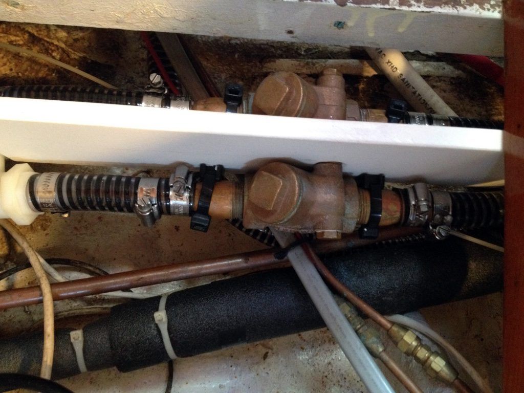 Eau dans la cale : le capteur active la pompe