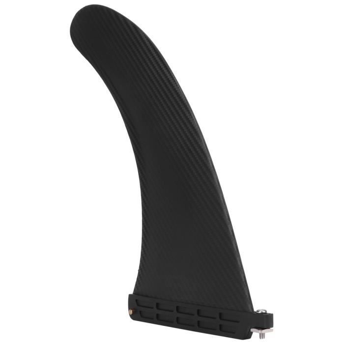 Image de EJ.life Palmes de planche de surf 10po Aileron de Surf SUP Fausse Fibre de Carbone Gouvernail d'Équilibrage des Bassin Versant