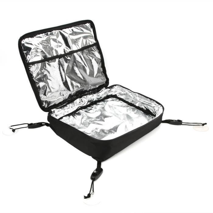 Image de EJ.life Sac en filet pour planche à pagaie Paddleboard Mesh Bag Stand Up Paddle Board Deck Sac Kayak Paddle Surf Deck Ventouse