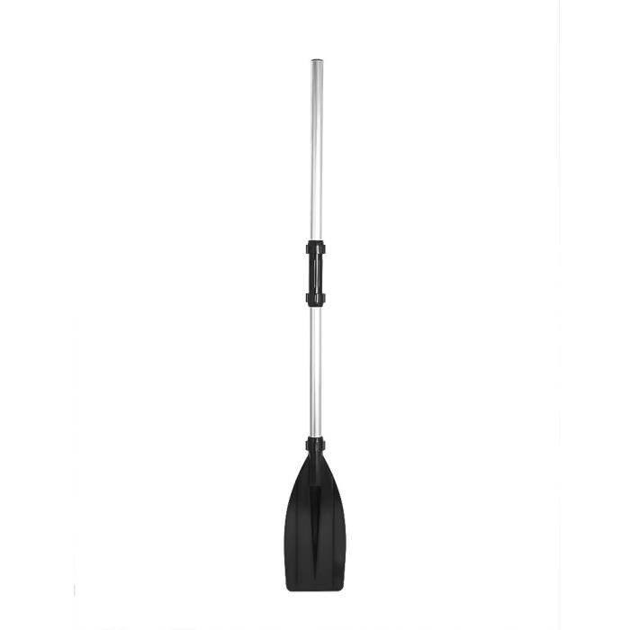 Image de Fdit rames de bateau 2 pièces en alliage d'aluminium détachable légère lame nervurée kayak pagaies bateau avirons