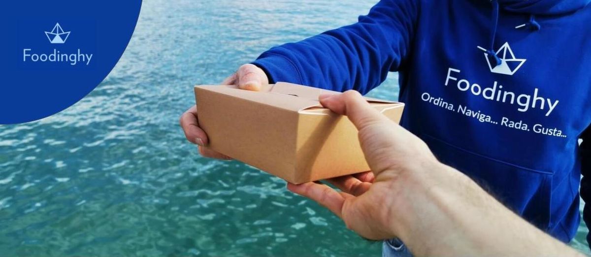 Foodinghy : livraison de nourriture directement sur le bateau