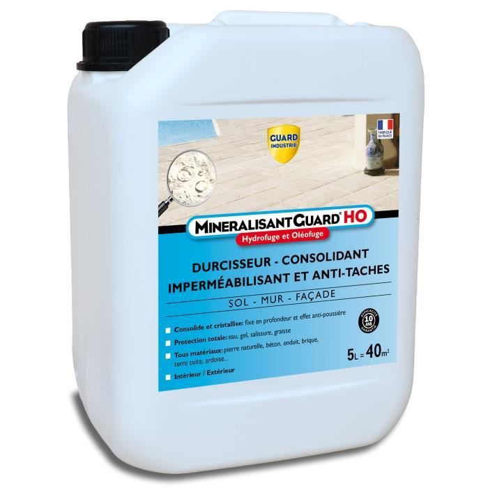 Image de Guard Industrie Mineralisant Guard Ho - Durcisseur- Anti-poussière -Hydrofuge et oléofuge -  5 L -jusqu'à 50m²