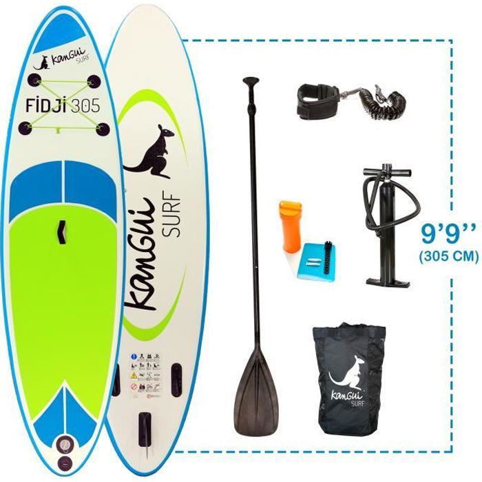 Image de KANGUI Pack Paddle Gonflable FIDJI 305cm