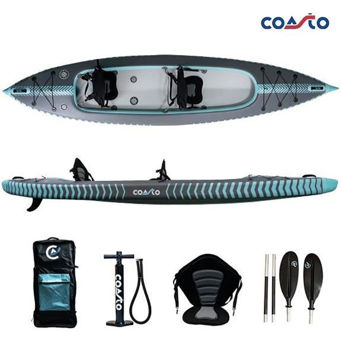 Image de Kayak gonflable Coasto Capitole 2 places
