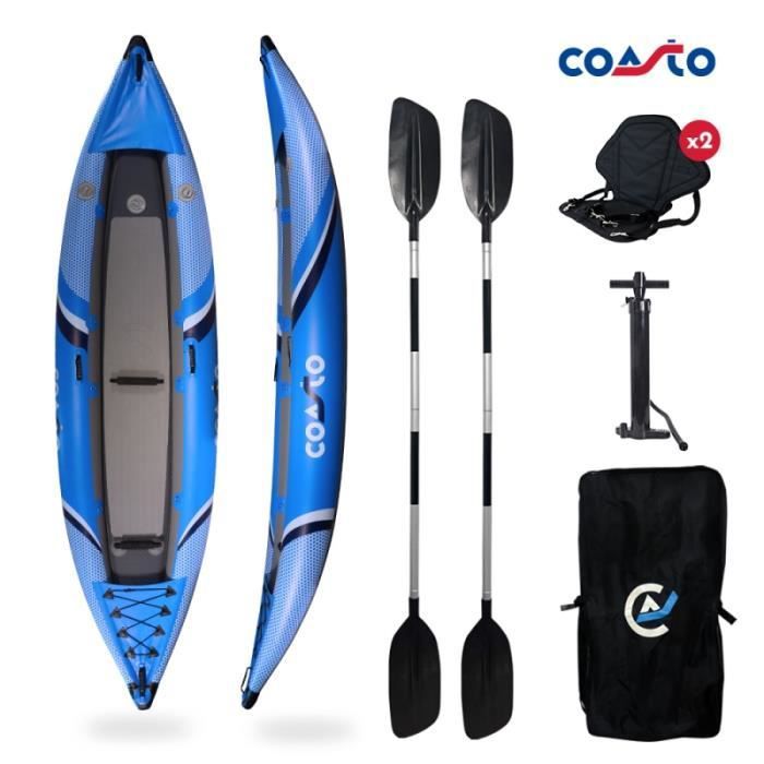 Image de Kayak gonflable Coasto Lotus 2 places Haute Pression
