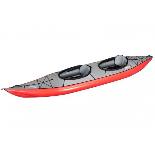 Image de Kayak gonflable Gumotex de promenade pour 2 personnes. Longueur : 402 cm