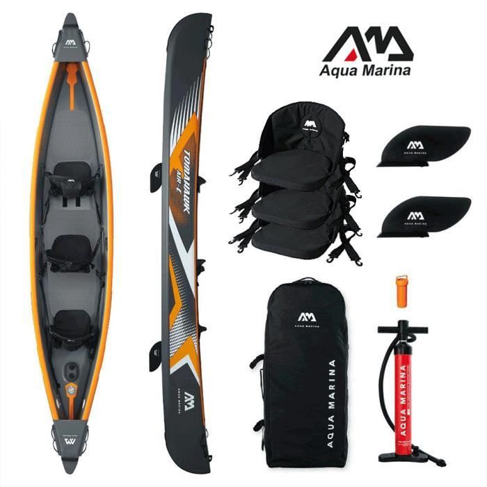 Image de Kayak gonflable TOMAHAWK 478 Aquamarina 2+1 Places