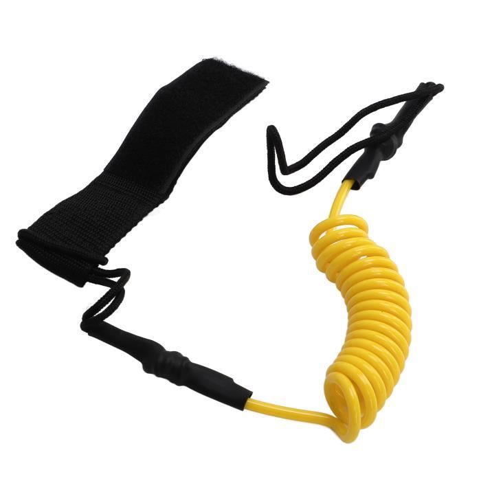 Image de KIMISS laisse de planche de surf pour planche à pagaie Kayak Oar Safety Rope Durable Force réglable Paddle Board Accessoires pour
