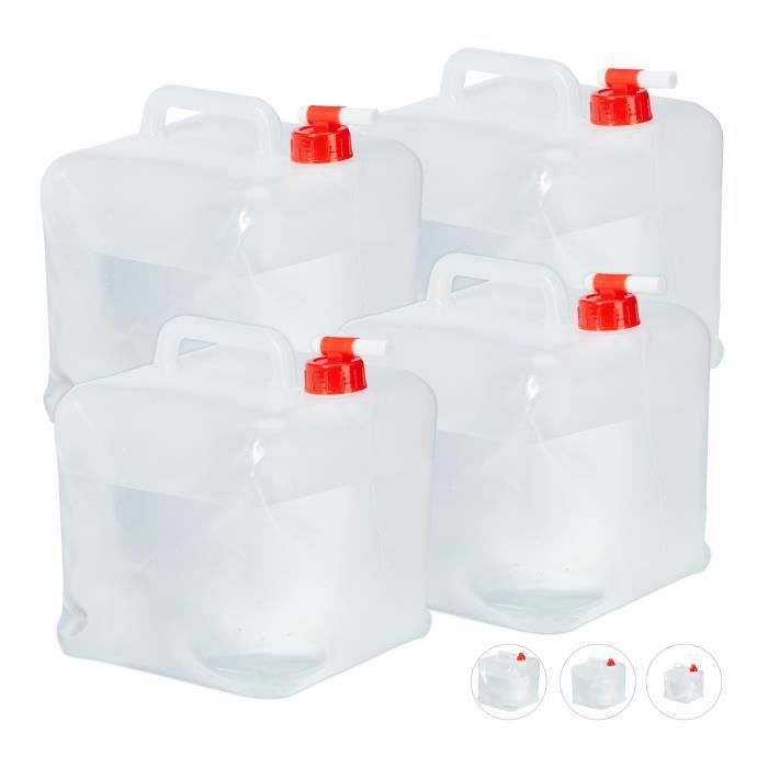 Image de Lot de 4 bidons pliables - 10030917-671