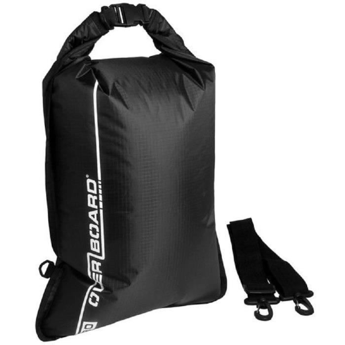 Image de OVERBOARD Sac Étanche Plat - 30 Litres - Noir