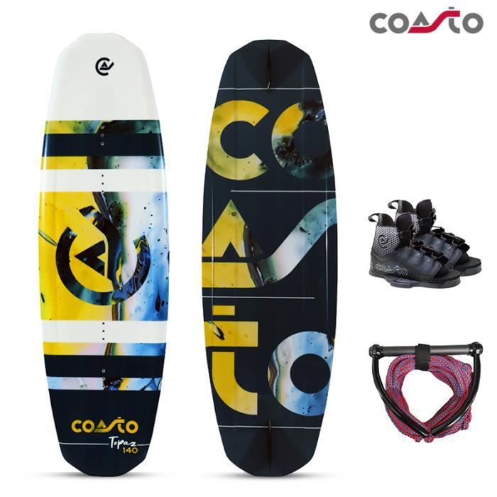 Image de Pack Wakeboard Coasto Topaz 140 + Chausses + Palonnier