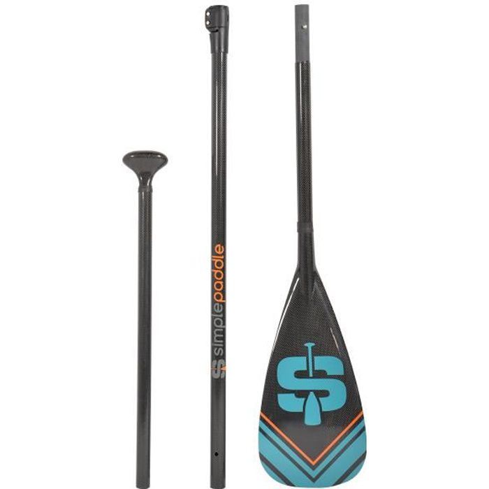 Image de Pagaie de Stand Up Paddle réglable et démontable 70% Carbone
