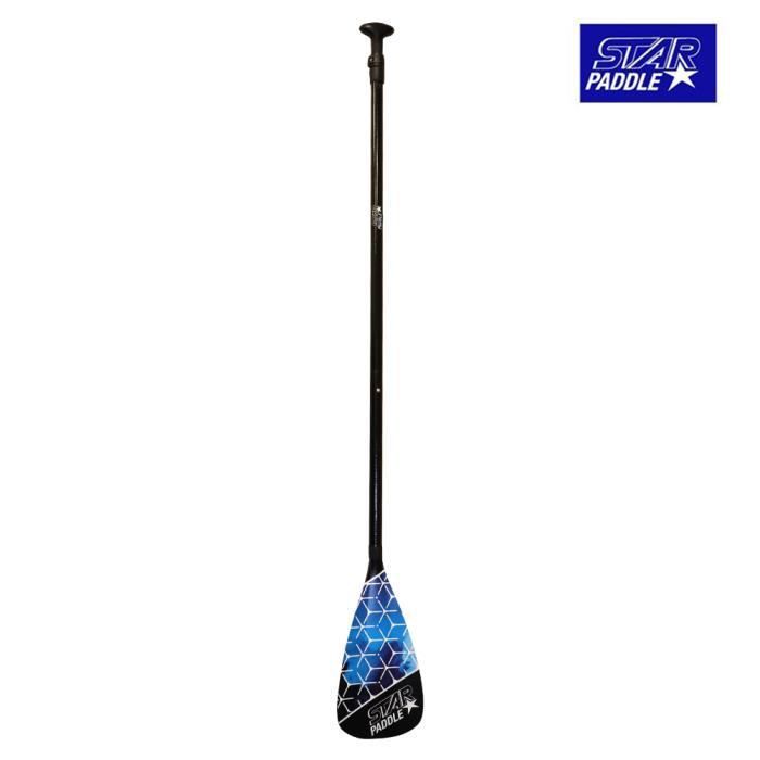 Image de Pagaie Paddle RACE Carbone Star Paddle - Ajustable 165/225cm - 3 sections