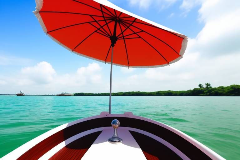 Parasol pour terrasse de bateau : l'accessoire incontournable pour votre espace extérieur nautique
