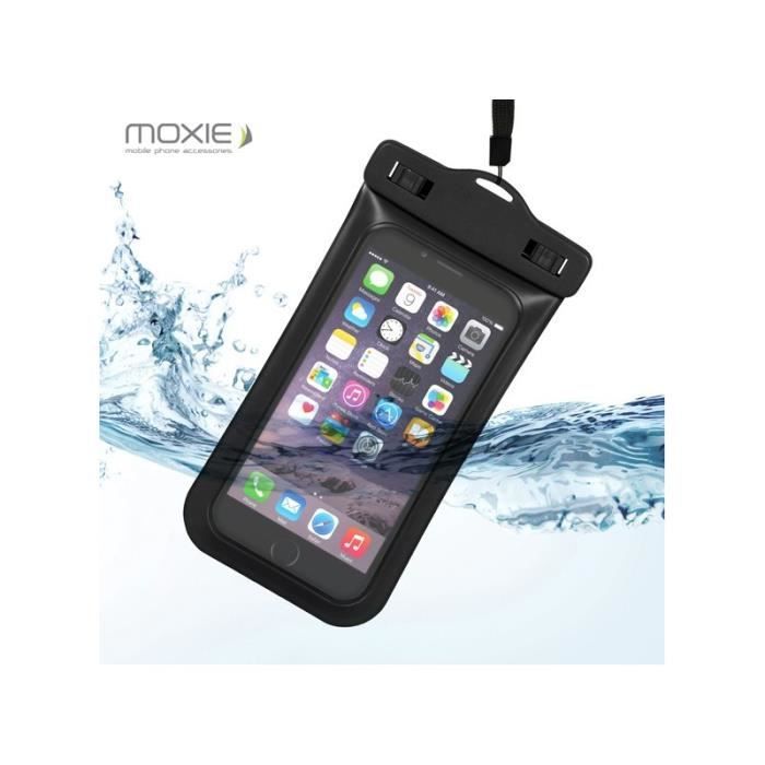 Image de Pochette étanche Moxie pour iPhone 6 (4.7) - Galaxy S5 - Galaxy S6 Noir